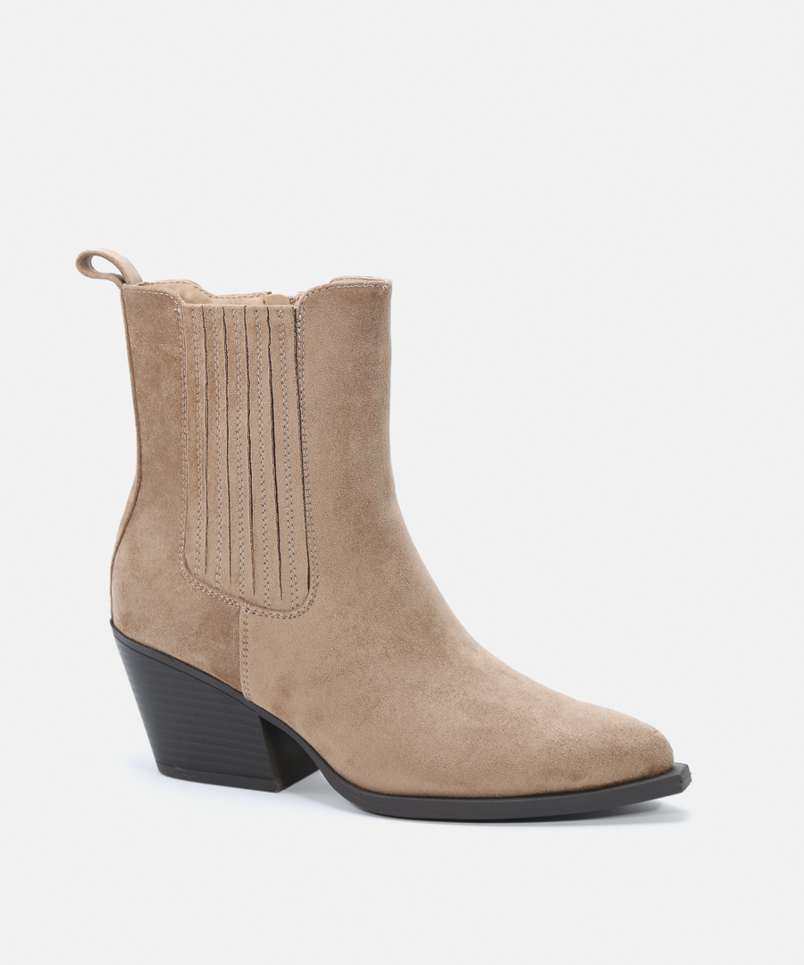 Botines tac&oacute;n cowboy image number null